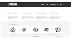Desktop Screenshot of hs-technik.com.pl