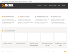 Tablet Screenshot of hs-technik.com.pl